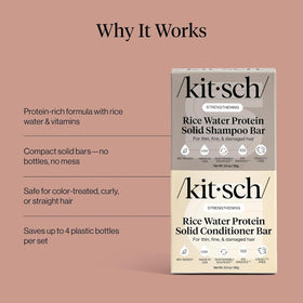 Kitsch open travel packaging displaying compact, TSA-friendly bars