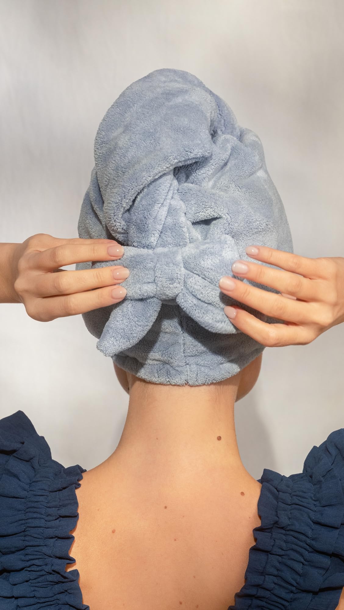 Kitsch microfiber close-up texture demonstrating soft pile and reduced-friction benefit