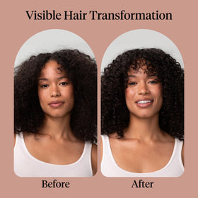 Kitsch shampoo pouring to show lightweight consistency for easy spread