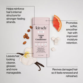 Kitsch pump dispensing conditioner for easy measured application