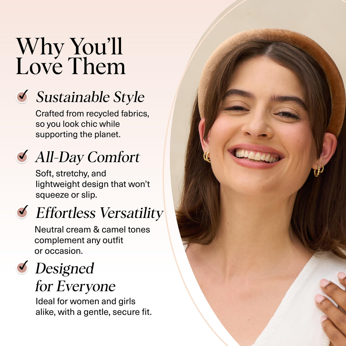Kitsch satin close-up highlighting smooth sheen for polished, gentle hair contact