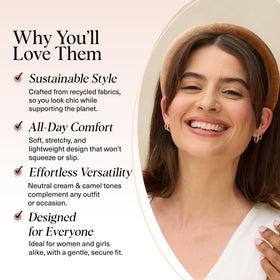 Kitsch satin close-up highlighting smooth sheen for polished, gentle hair contact