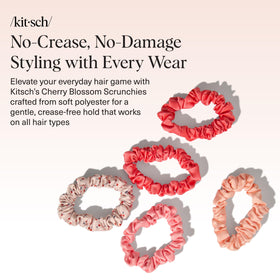 Kitsch satin texture close-up highlighting soft fabric that reduces friction