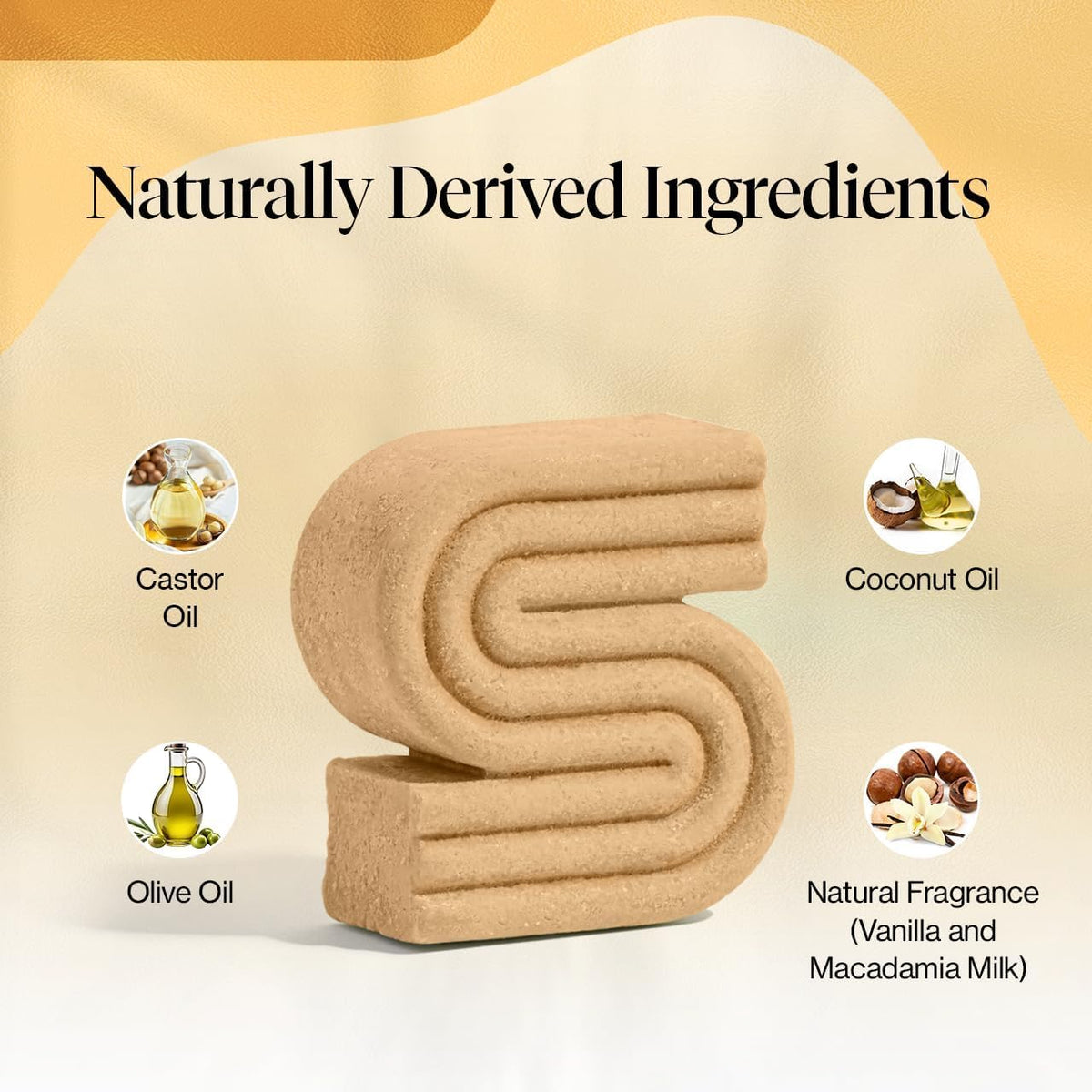 Kitsch shampoo bar lather in hand demonstrating rich foam and hydration