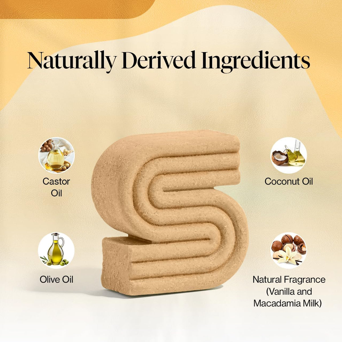 Kitsch shampoo bar lather in hands demonstrating rich foam and gentle cleansing