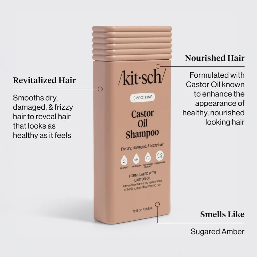 Kitsch shampoo lather texture detail demonstrating gentle foam and softening benefit