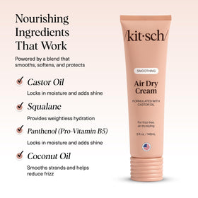 Kitsch size comparison with hand to show 5 oz scale and travel-friendly benefit