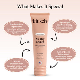 Kitsch 5 oz size shown in hand to demonstrate portable styling convenience