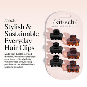 kitsch glossy finish detail highlighting smooth surface for easy removal benefit