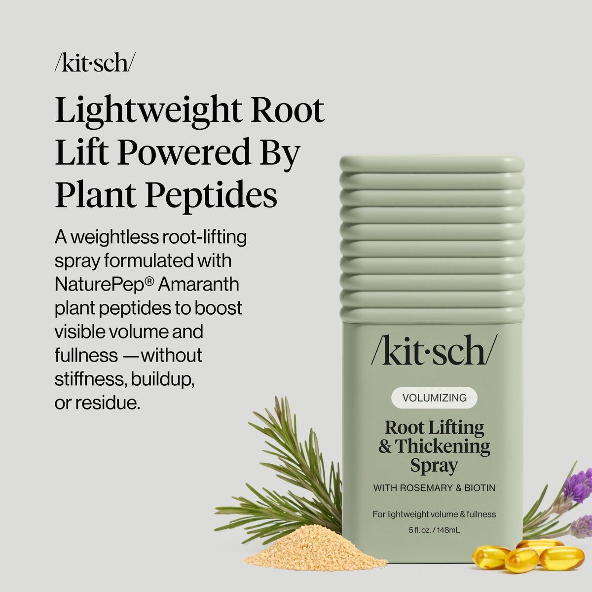 Kitsch mist texture in air showcasing fine spray for even lightweight coverage