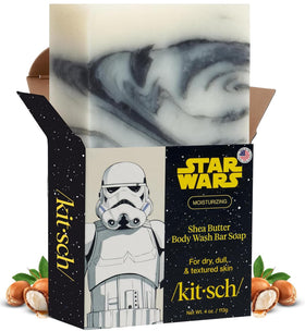 Kitsch Stormtrooper front packaging showing collectible design and hydration benefit