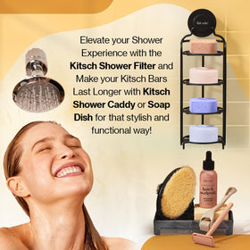 Kitsch sustainable packaging flatlay showing zero-waste benefits and gift-ready presentation
