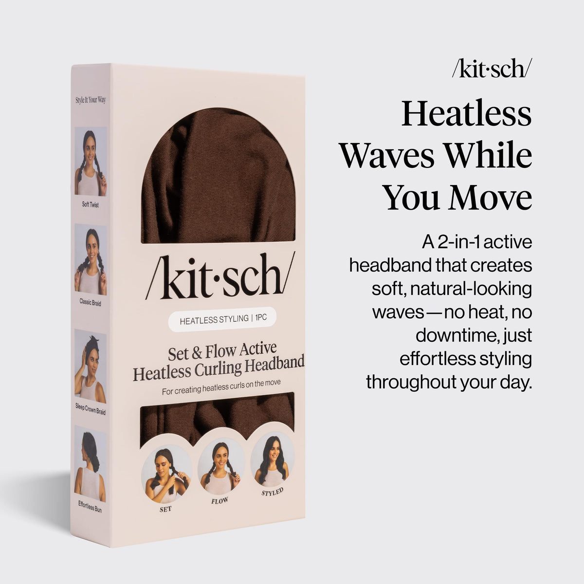 Kitsch close-up of soft stretchy fabric detail highlighting comfort and flexibility