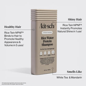 Kitsch foam texture on hand demonstrating gentle lather and volume