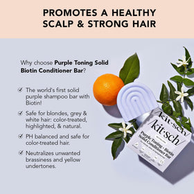 Kitsch creamy lather from conditioner bar demonstrating conditioning and shine benefit