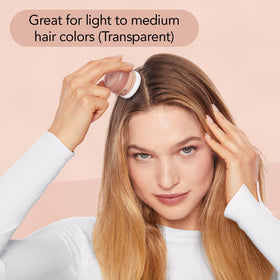 Kitsch dry shampoo in a travel bag lifestyle shot ideal for on-the-go freshness