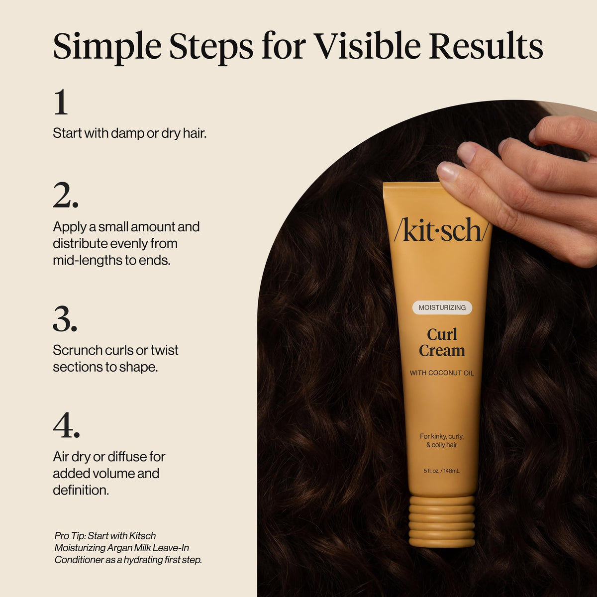 Kitsch in a travel kit lifestyle setting showing on-the-go styling benefit
