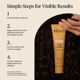 Kitsch in a travel kit lifestyle setting showing on-the-go styling benefit