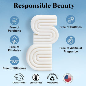 Kitsch solid bars inside a travel pouch illustrating TSA-friendly, zero-waste packing