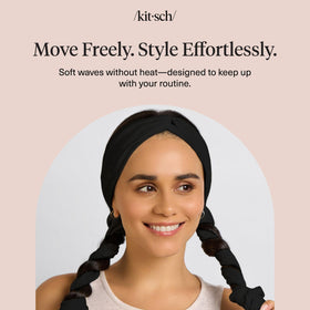 Kitsch packed with travel pouch for styling on the go