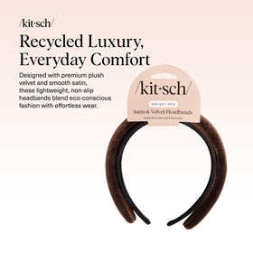Kitsch velvet close-up showing plush texture and a luxe finish
