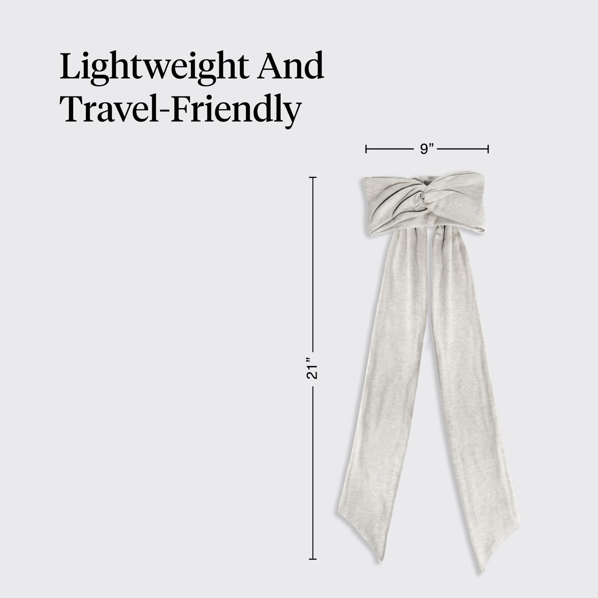 Kitsch step-by-step wrap demonstration offering easy styling guidance