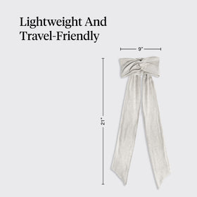 Kitsch step-by-step wrap demonstration offering easy styling guidance