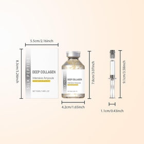 KKINYAS ampoule with cap removed demonstrating easy tilt dispense