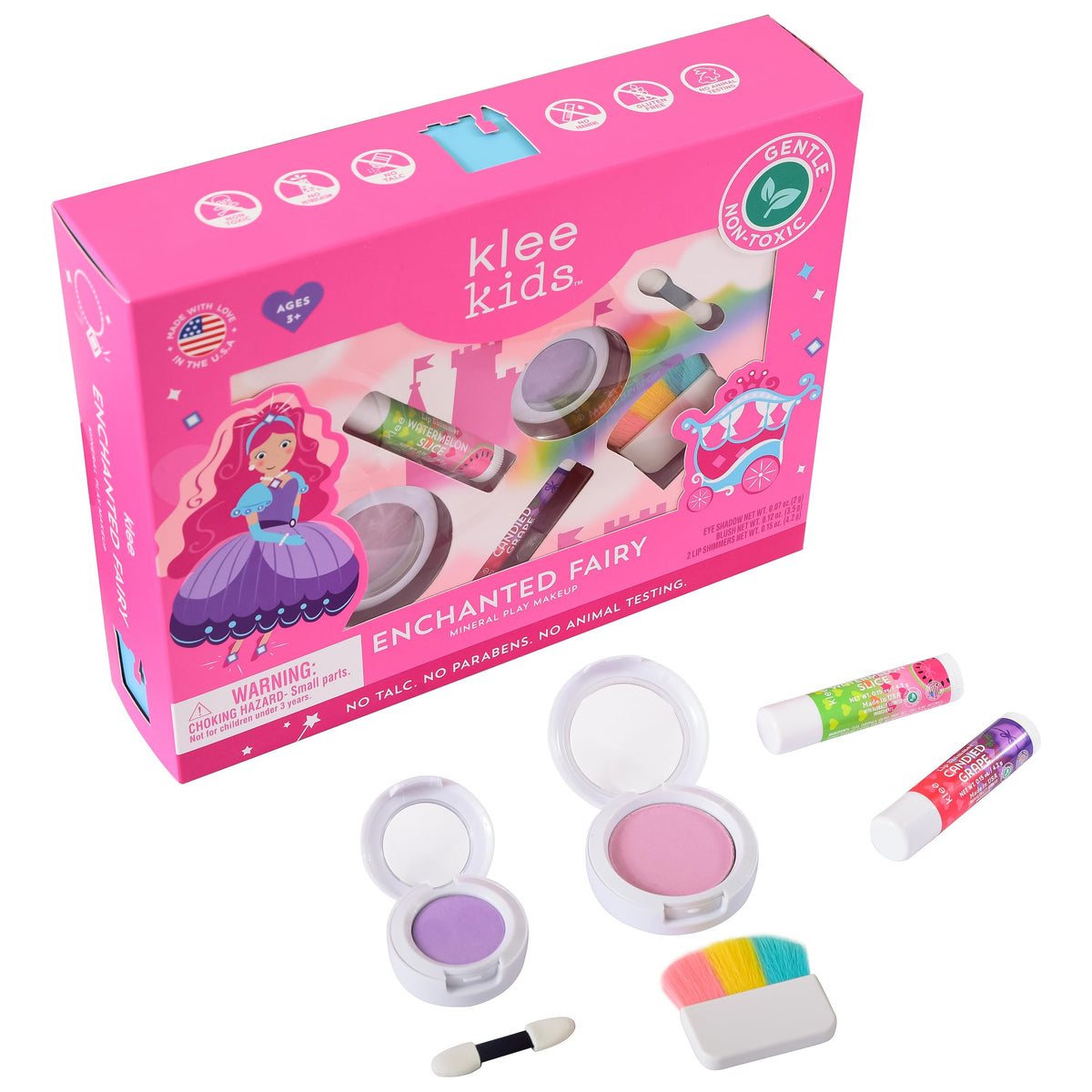 Klee Naturals Bedazzled Gems eye shadow open pan with sparkle finish