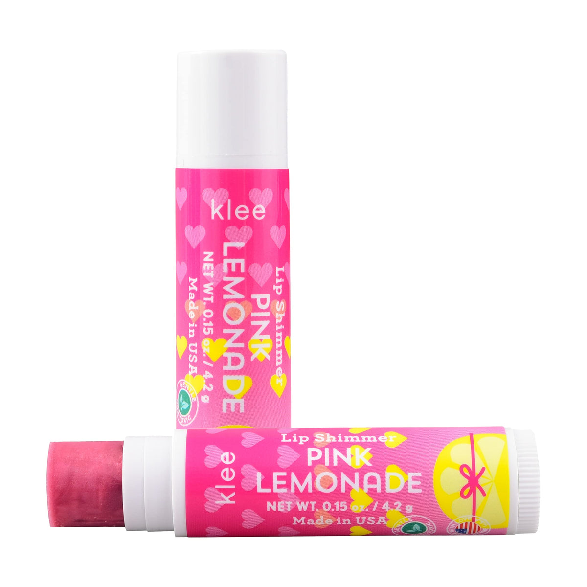 Klee Naturals child applying makeup smiling during safe imaginative play