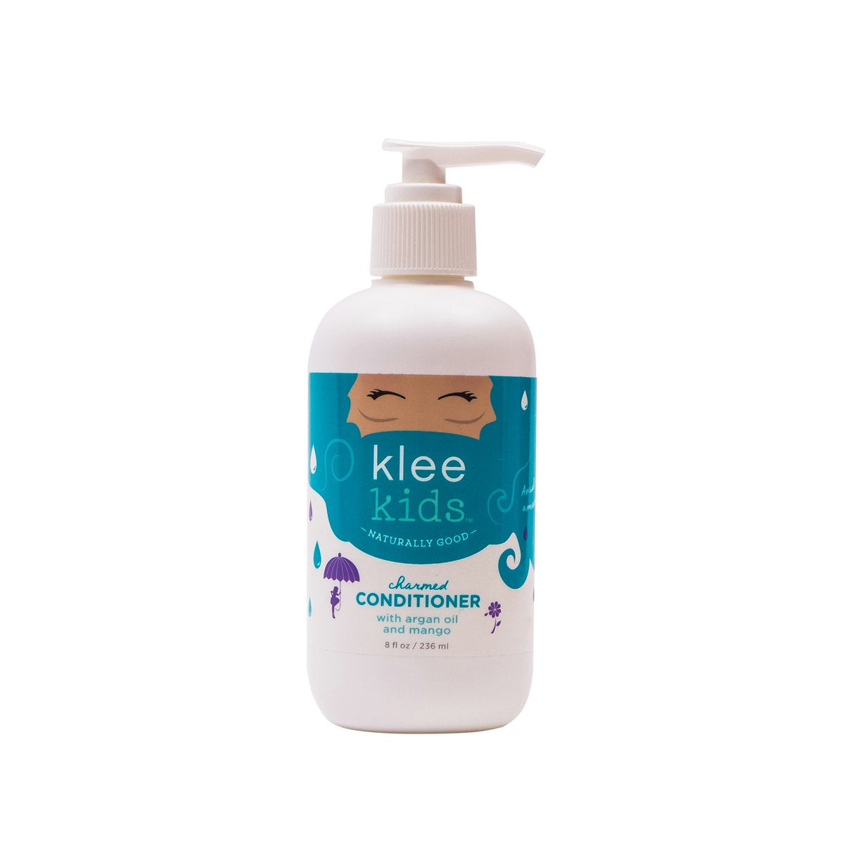 Klee Naturals shampoo and conditioner duo in bathroom scene for easy routine