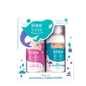 Klee Naturals front packaging showing gentle kids shampoo benefits