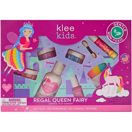 Klee Naturals front packaging showing entire Regal Queen Fairy kit benefits