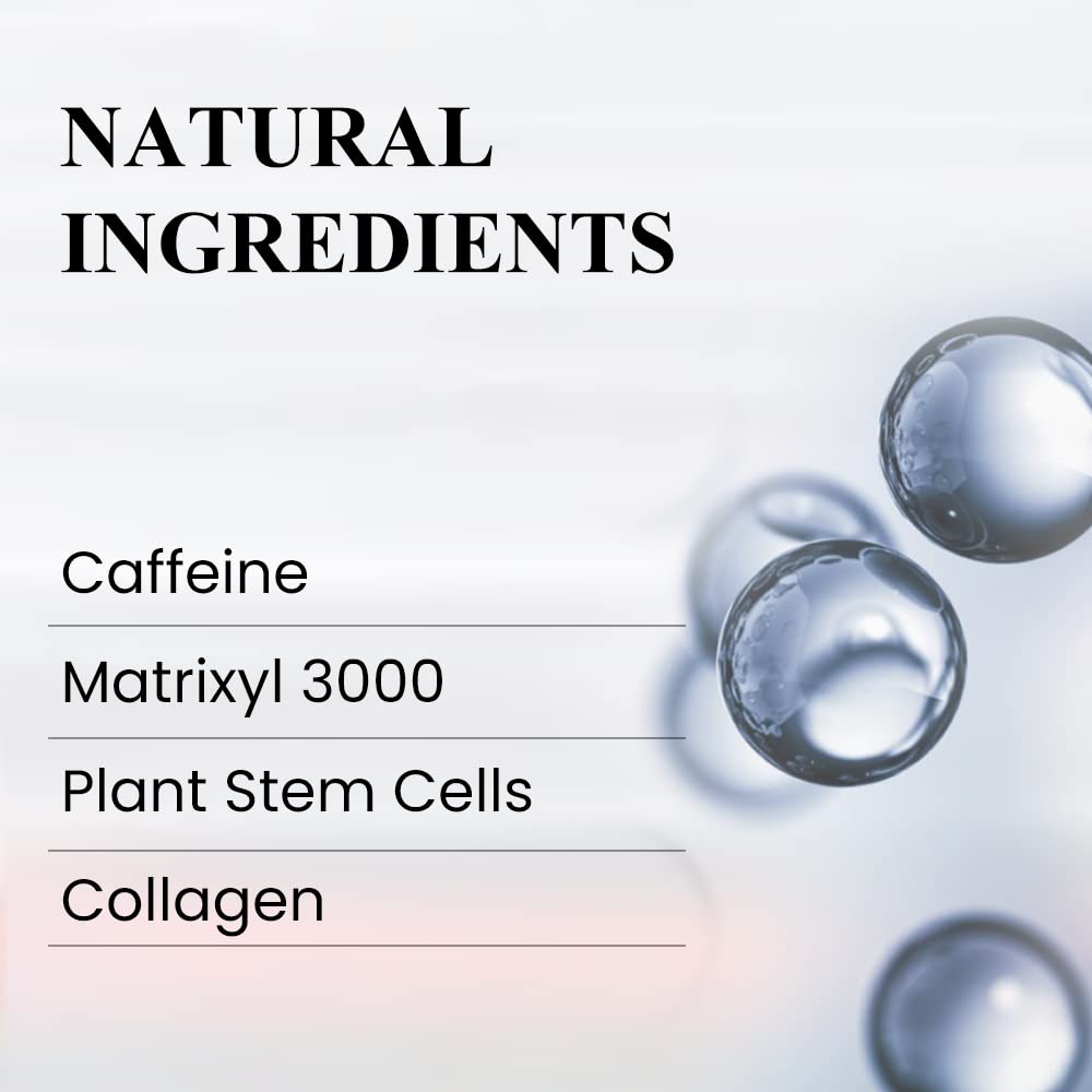Kleem Organics ingredients display with peptides and niacinamide for firmer skin