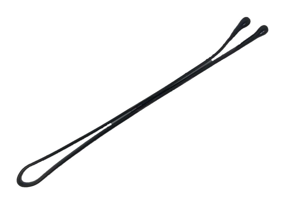 Kleravitex pins securing an elegant bun, offering strong hold for events