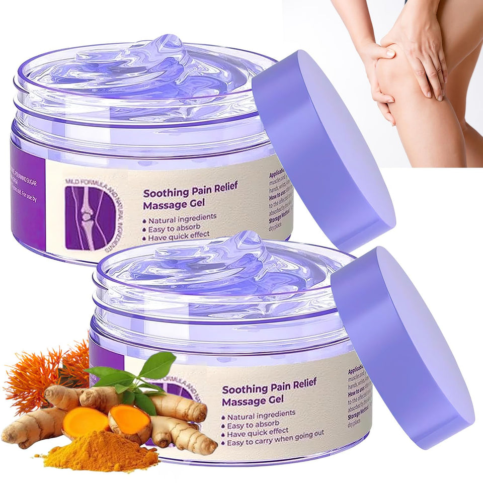 KLIFE front packaging of purple joint gel showing product branding and benefits