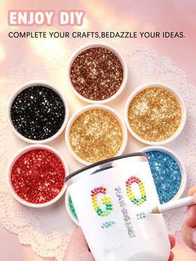 Klimonla B7000 glue needle-tip detail enabling precise glue drops for neat gem placement