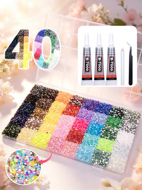 Klimonla transformed bracelet and phone case showing rhinestone application on accessories
