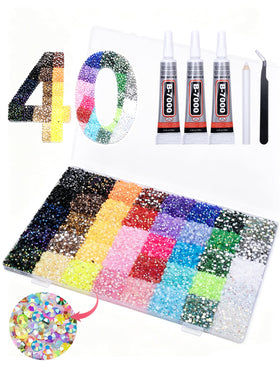 Klimonla rhinestones adhered to fabric demonstrating sparkly embellishment and visual impact
