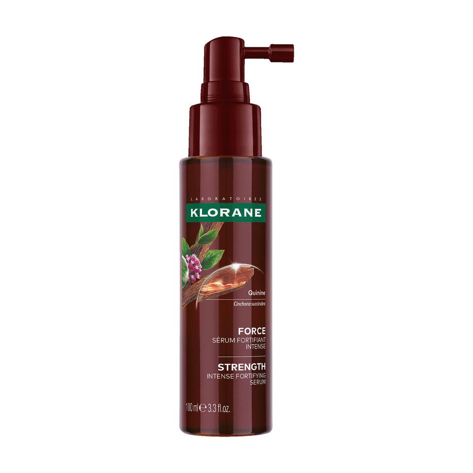 Klorane front packaging showing serum bottle and branding for easy identification