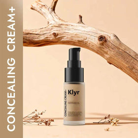 Klyr creamy texture closeup illustrating blendable coverage benefit