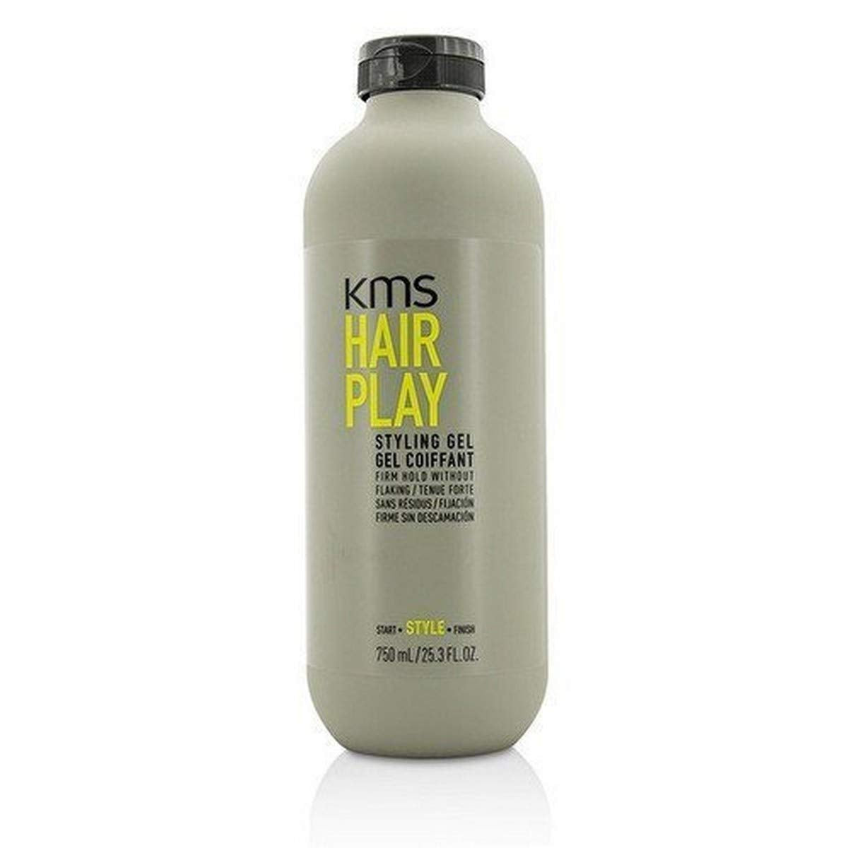KMS front packaging showing product and glossy styling benefit