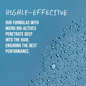 KMS fine mist texture demonstrating weightless hydration and easy detangling
