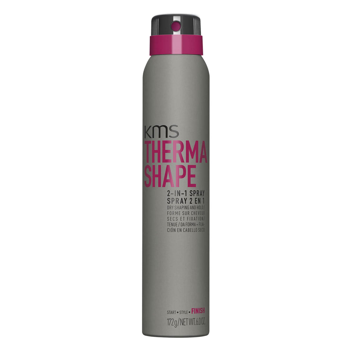 KMS THERMASHAPE front packaging showing bottle and label for fast identification and product benefit