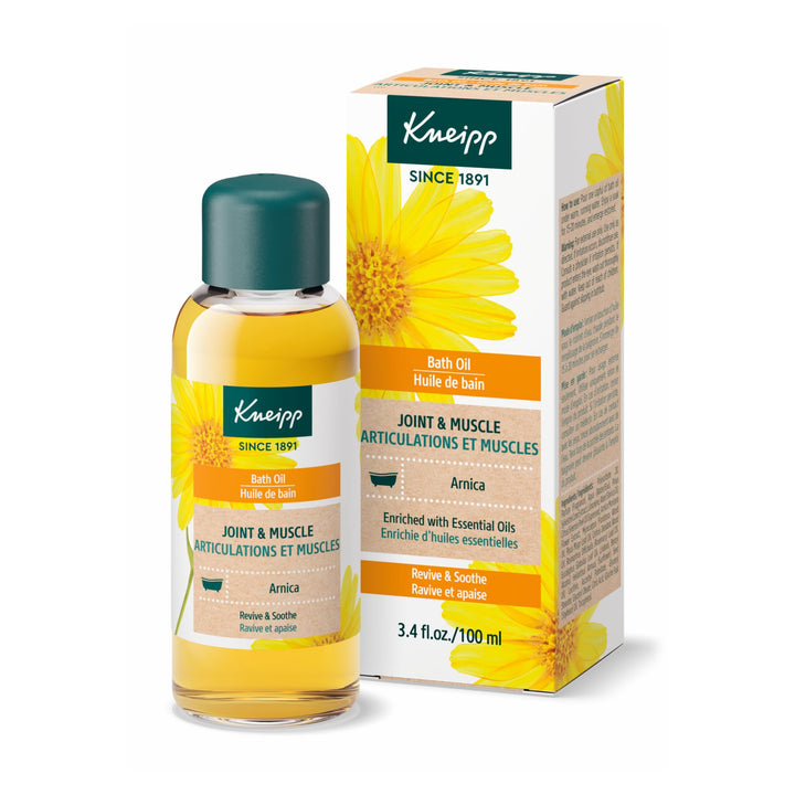 kneipp bottle front showing label and size, clear view and reassurance