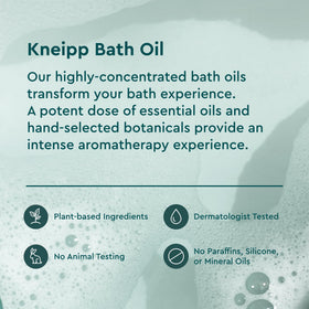 Kneipp Under the Weather eucalyptus bottle beside towel for easy grab-and-use