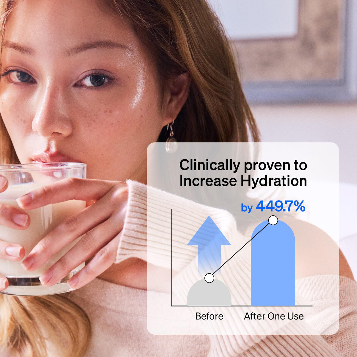 KNEMO product with rice visual emphasizing Rice PDRN skin support
