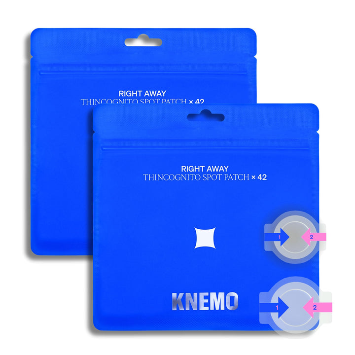KNEMO front packaging showing product and quantity benefits