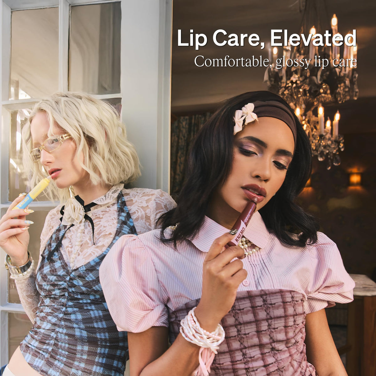 KNEMO lifestyle with dessert referencing scent and playful sensory benefit