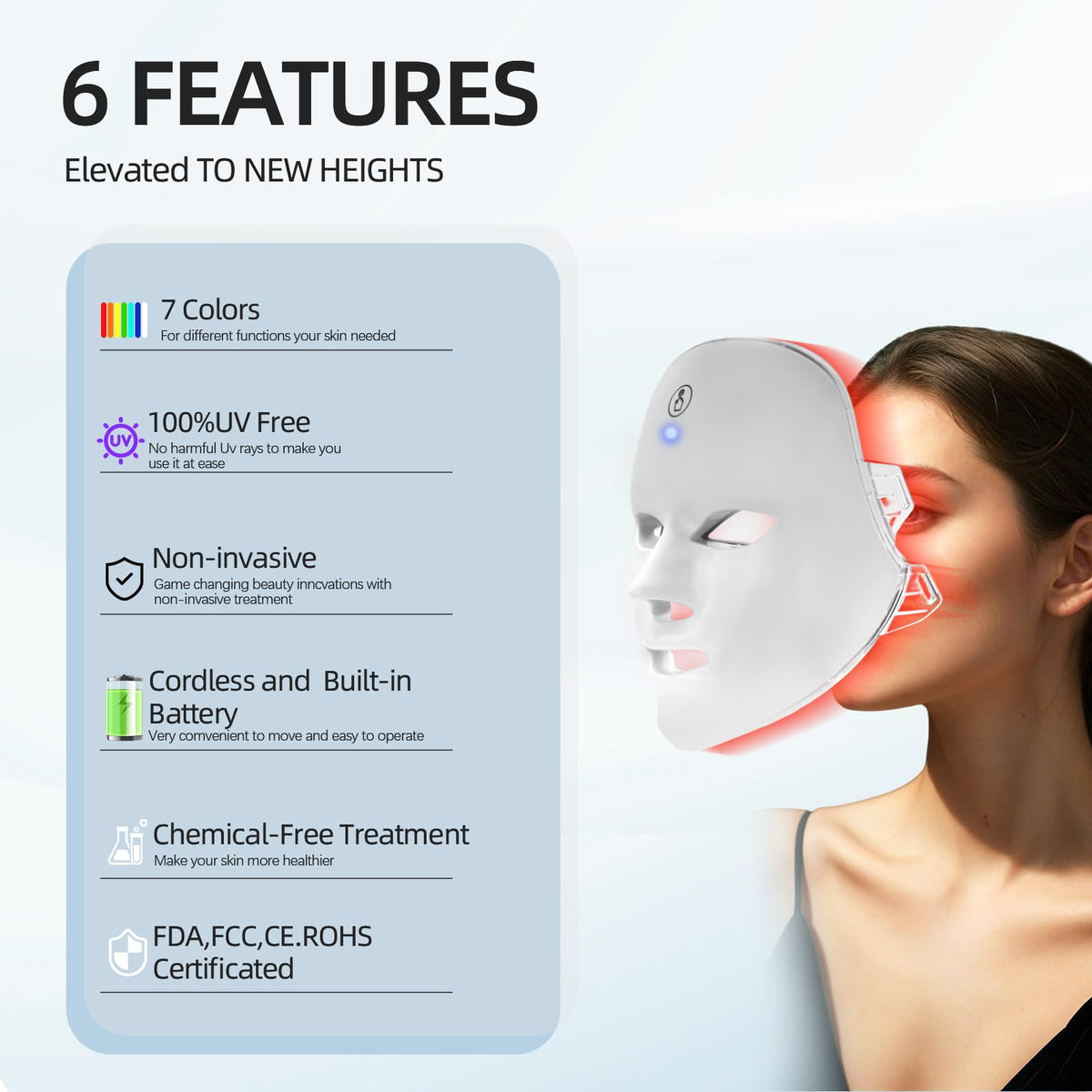KNNKNN mask on a bedside table in a calming setting showing home-spa relaxation benefit